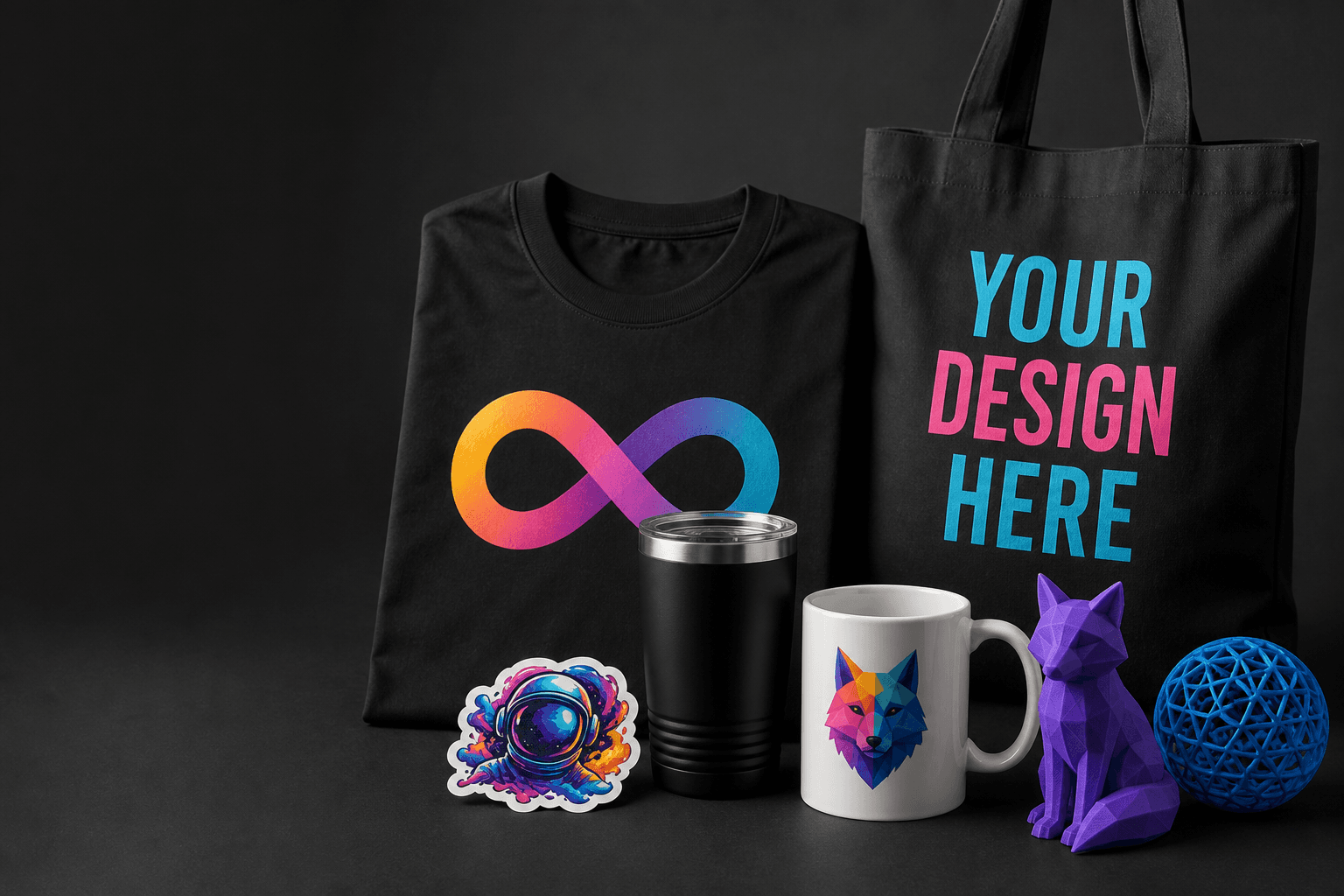 Custom printed products and 3D printed creations by Infini Print Solutions